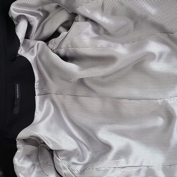 Women's Black Hip Length Blazer Jacket Harve Bernard Size M - Picture 6 of 9